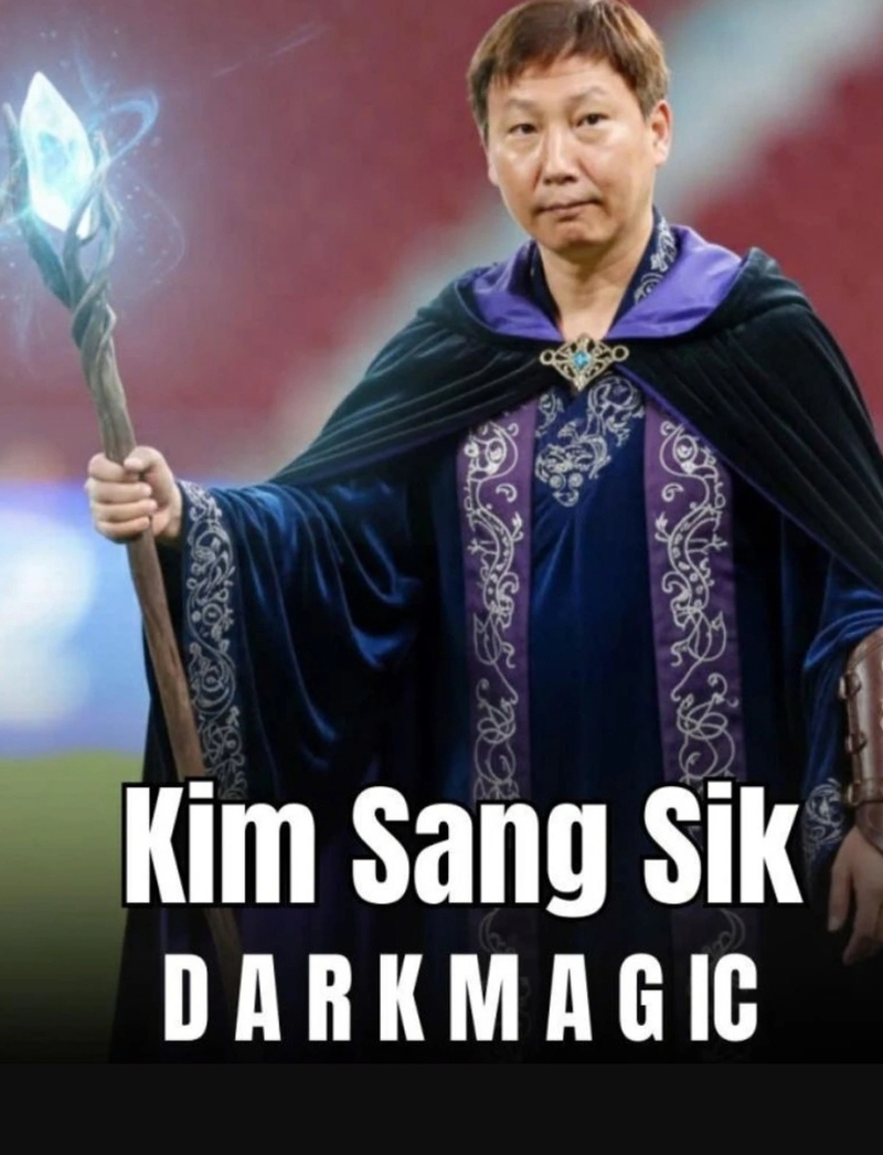 Dark Magic Kim Sang Sik là cách gọi vui về những chiến thắng kịch tính của HLV Kim. 