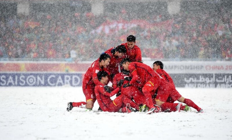 Đức Huy là một phần của thế hệ U23 Việt Nam từng tạo nên kỳ tích tại giải U23 châu Á 2018. 