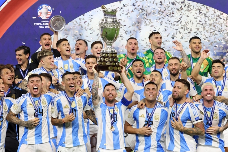 Argentina đã có 16 lần vô địch Copa America, khẳng định vị thế hàng đầu trong bóng đá Nam Mỹ. 