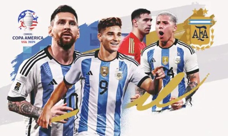 Danh sách các năm Argentina đăng quang Copa America cho thấy bề dày truyền thống của đội tuyển này. 