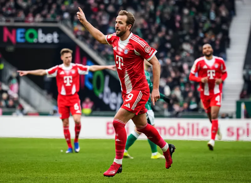 Cầu thủ Harry Kane là chân sút chủ lực của Bayern Munich và một trong những tiền đạo nổi bật của bóng đá Anh