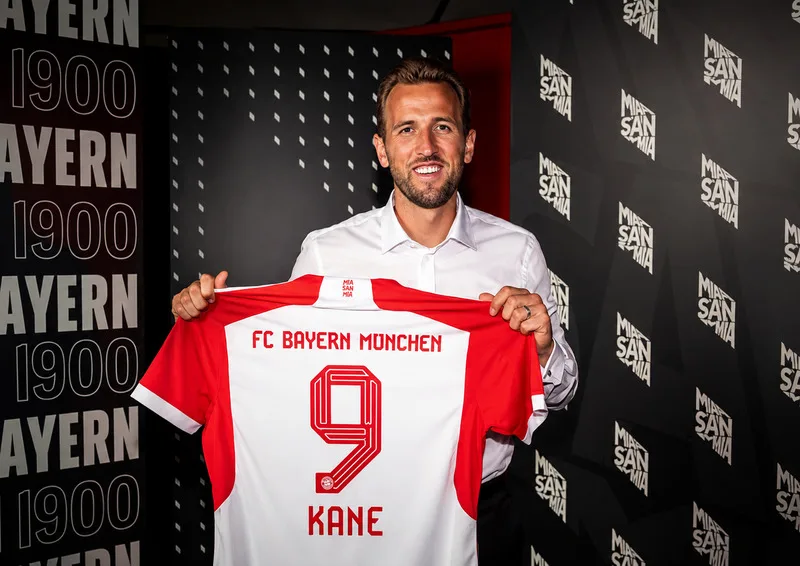 Harry Kane bắt đầu chương mới trong sự nghiệp khi rời Tottenham để gia nhập Bayern Munich năm 2023