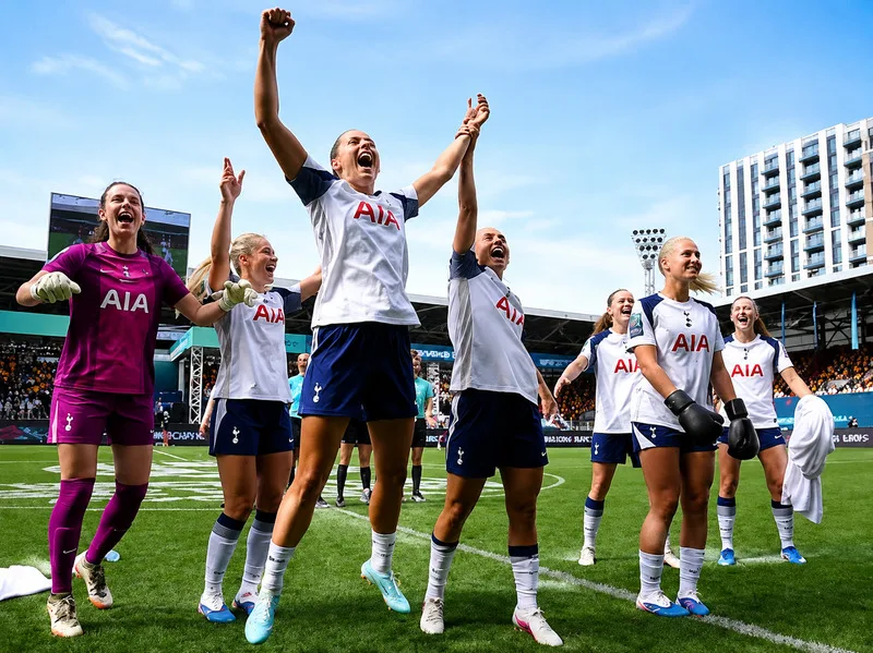 Tottenham Hotspur Women từng tạo nhiều dấu ấn đáng nhớ trong hành trình vươn lên tại các giải đấu quốc nội.